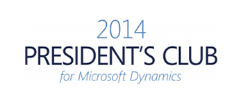 Microsoft President Club 2014 for Dynamics