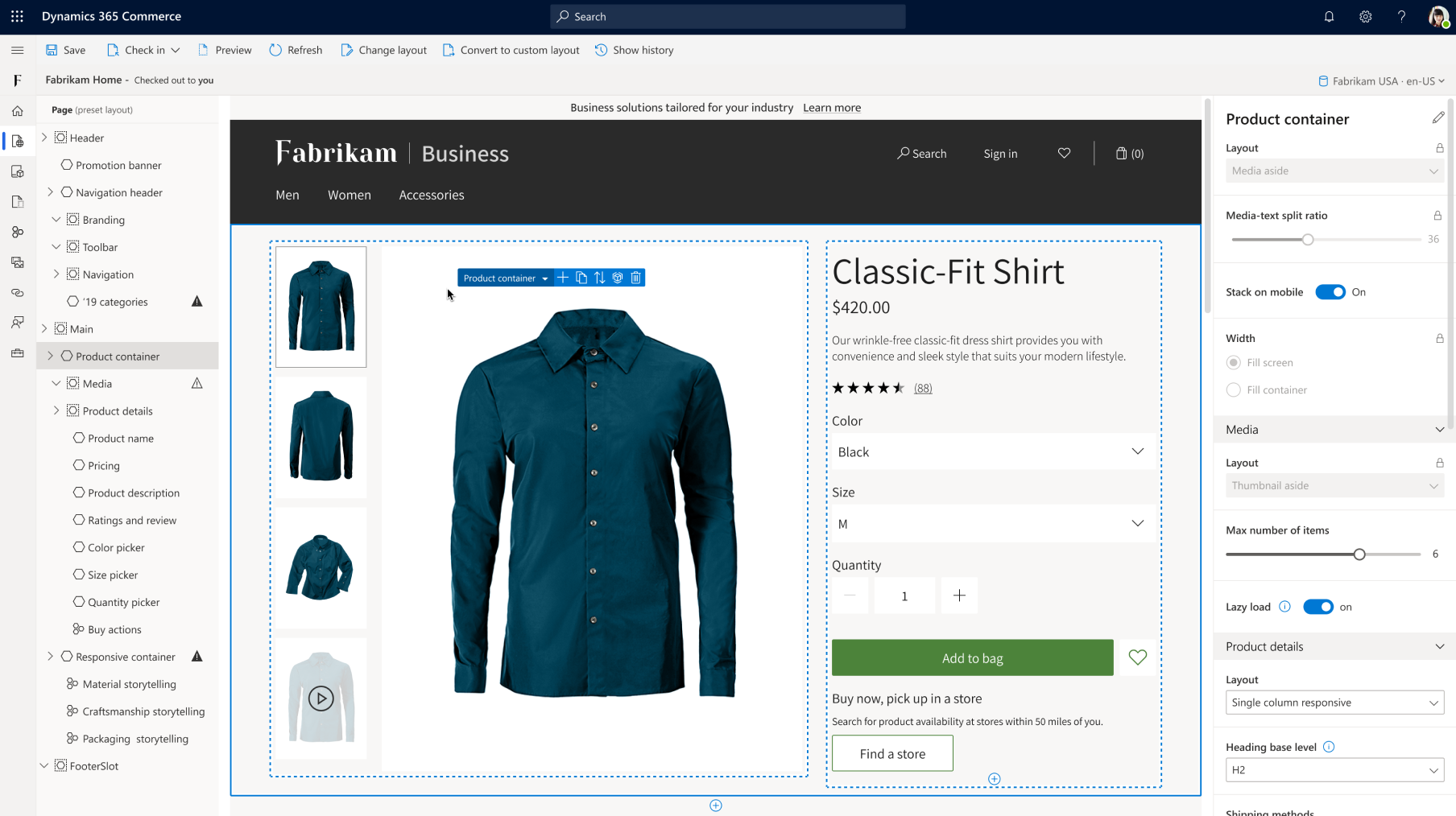 Dynamics 365 Commerce