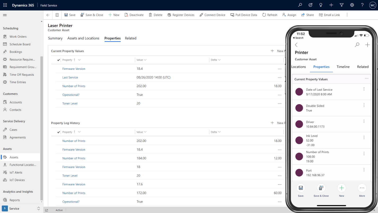 Microsoft Dynamics 365 Field Service Deliver proactive service