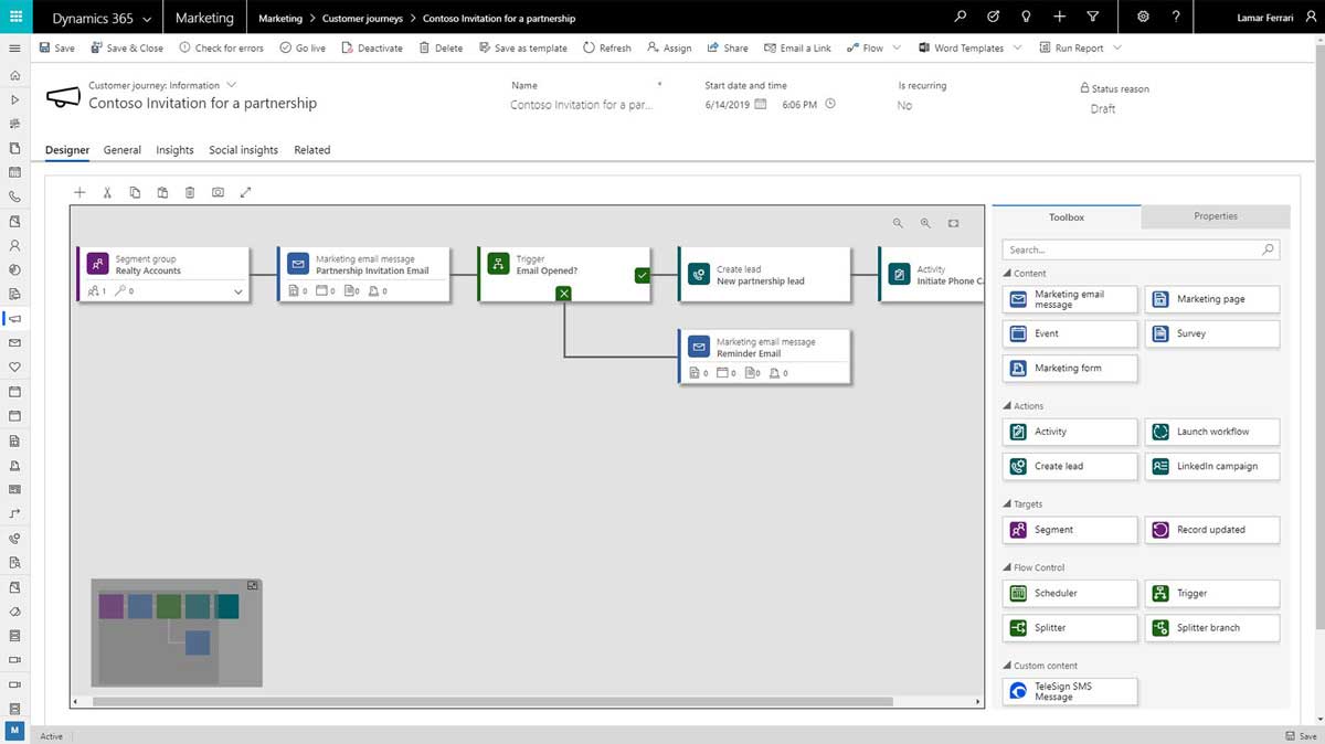 Dynamics 365 Marketing